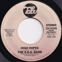 Load image into Gallery viewer, S.O.S. Band - High Hopes / Good & Plenty (7 inch Record / Used)