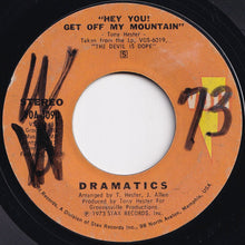 Load image into Gallery viewer, Dramatics - The Devil Is Dope / Hey You! Get Off My Mountain (7 inch Record / Used)