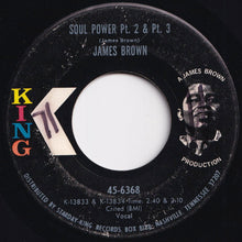 画像をギャラリービューアに読み込む, James Brown - Soul Power (Part 1) / (Part 2); (Part 3) (7 inch Record / Used)