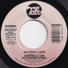Load image into Gallery viewer, Cherrelle, Alexander O'Neal - Saturday Love / Will You Satisfy? (7 inch Record / Used)