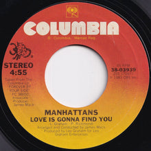 画像をギャラリービューアに読み込む, Manhattans - Crazy / Love Is Gonna Find You (7 inch Record / Used)
