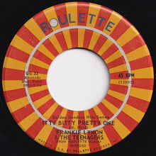 Load image into Gallery viewer, Frankie Lymon & The Teenagers - Itty Bitty Pretty One / Paper Castles (7 inch Record / Used)