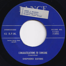 Load image into Gallery viewer, Shepherd Sisters - Alone (Why Must I Be Alone) / Congratulations To Someone (7 inch Record / Used)