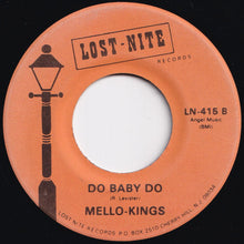 Load image into Gallery viewer, Mello-Kings - Tonite, Tonite / Do Baby Do (7 inch Record / Used)