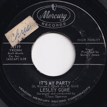 Load image into Gallery viewer, Lesley Gore - It's My Party / Danny (7 inch Record / Used)
