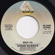 Load image into Gallery viewer, Dionne Warwick - Deja Vu / All The Time (7 inch Record / Used)
