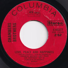 Load image into Gallery viewer, Chambers Brothers - Funky / Love, Peace And Happiness (7 inch Record / Used)