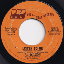 Load image into Gallery viewer, Al Wilson - Show And Tell / Listen To Me (7 inch Record / Used)