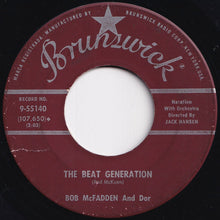 Load image into Gallery viewer, Bob McFadden And Dor - The Mummy / The Beat Generation (7 inch Record / Used)