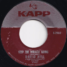 画像をギャラリービューアに読み込む, David Hill - Living Doll / Keep The Miracle Going (7 inch Record / Used)