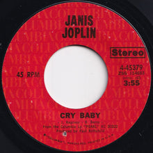 画像をギャラリービューアに読み込む, Janis Joplin - Cry Baby / Mercedes Benz (7 inch Record / Used)