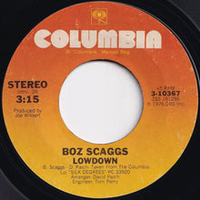 Load image into Gallery viewer, Boz Scaggs - Lowdown / Harbor Lights (7 inch Record / Used)