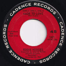 画像をギャラリービューアに読み込む, Eddie Hodges - (Girls, Girls, Girls) Made To Love / I Make Believe It's You (7 inch Record / Used)