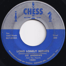 Load image into Gallery viewer, Lee Andrews And The Hearts - Long Lonely Nights / The Clock (7 inch Record / Used)