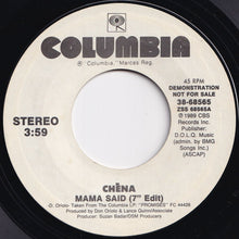 画像をギャラリービューアに読み込む, Chena - Mama Said (7" Edit) / (7" Edit) (7 inch Record / Used)