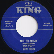 Load image into Gallery viewer, Boyd Bennett And His Rockets - Seventeen / Little Ole You-All (7 inch Record / Used)
