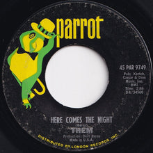画像をギャラリービューアに読み込む, Them - Here Comes The Night / All For Myself (7 inch Record / Used)