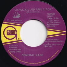 画像をギャラリービューアに読み込む, General Kane - Crack Killed Applejack / Applejack's Theme (7 inch Record / Used)