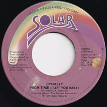 画像をギャラリービューアに読み込む, Dynasty - Love In The Fast Lane / High Time (I Left You Baby) (7 inch Record / Used)