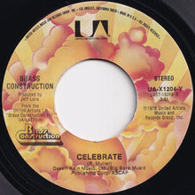 画像をギャラリービューアに読み込む, Brass Construction - Celebrate / Top Of The World (7 inch Record / Used)