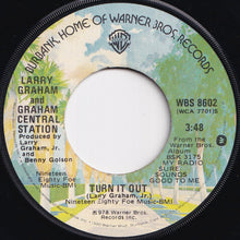 画像をギャラリービューアに読み込む, Larry Graham And Graham Central Station - My Radio Sure Sounds Good To Me / Turn It Out (7 inch Record / Used)