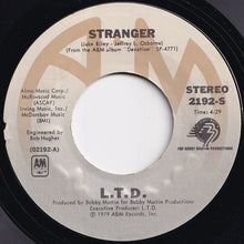Load image into Gallery viewer, L.T.D. - Stranger / Sometimes (7 inch Record / Used)