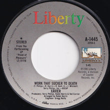 画像をギャラリービューアに読み込む, Xavier - Work That Sucker To Death / Love Is On The One (7 inch Record / Used)
