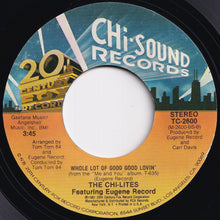 画像をギャラリービューアに読み込む, Chi-Lites - Hot On A Thing (Called Love) / Whole Lot Of Good Good Lovin' (7 inch Record / Used)