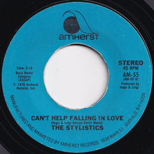 画像をギャラリービューアに読み込む, Stylistics - Heavy Fallin' Out / Can't Help Falling In Love (7 inch Record / Used)