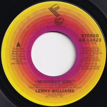 画像をギャラリービューアに読み込む, Lenny Williams - Midnight Girl / I Still Reach Out To You (7 inch Record / Used)