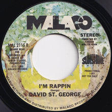 Load image into Gallery viewer, David St. George - Love Stimulation / I'm Rappin' (7 inch Record / Used)
