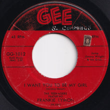 画像をギャラリービューアに読み込む, Frankie Lymon, Teenagers - I Want You To Be My Girl / I'm Not A Know It All (7 inch Record / Used)