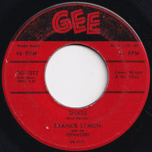 画像をギャラリービューアに読み込む, Frankie Lymon And The Teenagers - The A B C 's Of Love / Share (7 inch Record / Used)