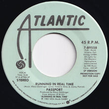 画像をギャラリービューアに読み込む, Passport - Running In Real Time (LP Version) / (Edited Version) (7 inch Record / Used)