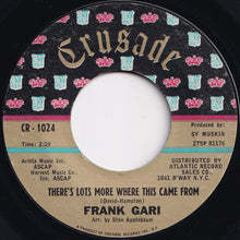 画像をギャラリービューアに読み込む, Frank Gari - There's Lots More Where This Came From / You Better Keep Runnin' (7 inch Record / Used)