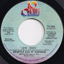 画像をギャラリービューアに読み込む, Brighter Side Of Darkness - Love Jones / I'm The Guy (7 inch Record / Used)