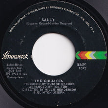 Load image into Gallery viewer, Chi-Lites - A Letter To Myself / Sally (7 inch Record / Used)