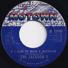 Load image into Gallery viewer, Jackson 5 - Little Bitty Pretty One / If I Have To Move A Mountain (7 inch Record / Used)