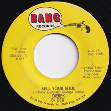 Load image into Gallery viewer, Derek - Back Door Man / Sell Your Soul (7 inch Record / Used)