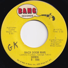 Load image into Gallery viewer, Derek - Back Door Man / Sell Your Soul (7 inch Record / Used)