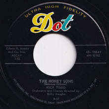 画像をギャラリービューアに読み込む, Nick Todd - Plaything / The Honey Song (7 inch Record / Used)