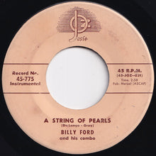 Load image into Gallery viewer, Billy Ford And His Combo - A String Of Pearls / Stop Lyin' On Me (7 inch Record / Used)