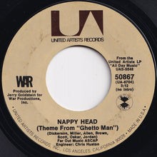画像をギャラリービューアに読み込む, War - Slippin' Into Darkness / Nappy Head (Theme From "Ghetto Man") (7 inch Record / Used)