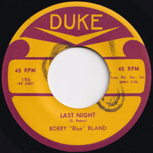 Load image into Gallery viewer, Bobby Blue Bland - Little Boy Blue / Last Night (7 inch Record / Used)