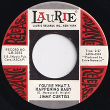 Load image into Gallery viewer, Jimmy Curtiss - Not For You / You're What's Happening Baby (7 inch Record / Used)
