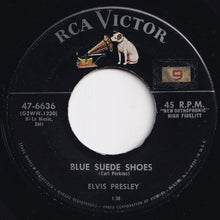画像をギャラリービューアに読み込む, Elvis Presley - Blue Suede Shoes / Tutti Frutti (7 inch Record / Used)