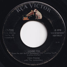 Load image into Gallery viewer, Elvis Presley - (Let Me Be Your) Teddy Bear / Loving You (7 inch Record / Used)