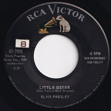 画像をギャラリービューアに読み込む, Elvis Presley - (Marie's The Name) His Latest Flame / Little Sister (7 inch Record / Used)