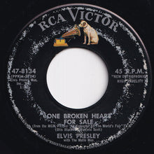 Load image into Gallery viewer, Elvis Presley - One Broken Heart For Sale / They Remind Me Too Much Of You (7 inch Record / Used)