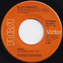 Load image into Gallery viewer, Elvis Presley - Fool / Steamroller Blues (7 inch Record / Used)